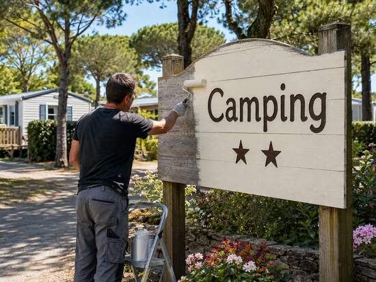 Changement de propriétaire au camping !